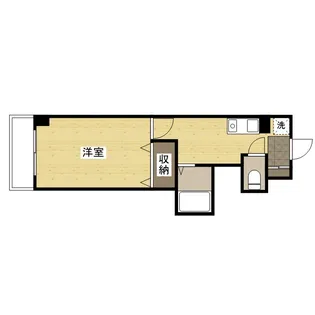 横田第二ビル【2階】の間取り