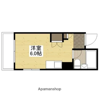 メゾンキモト【304号室】の間取り