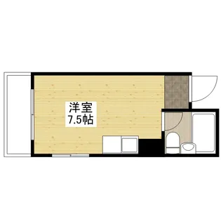 メゾンキモト【2階】の間取り