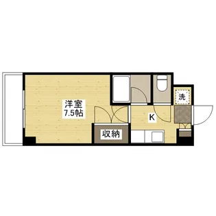 VILLA大芝【7階】の間取り