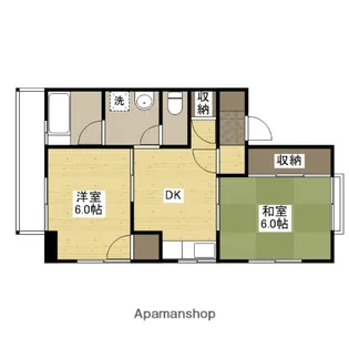ハウスルビー【2階】の間取り