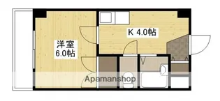 コーポエコード【4階】の間取り
