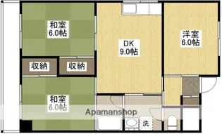 ハイツユートピア【405号室】の間取り
