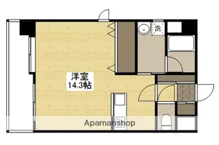 シティハイツ西霞【10階】の間取り