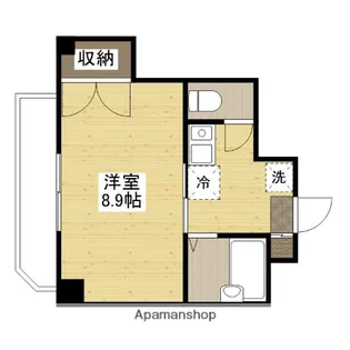 パルコーポ新宮【3階】の間取り