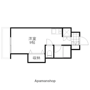 益井ビル【8階】の間取り