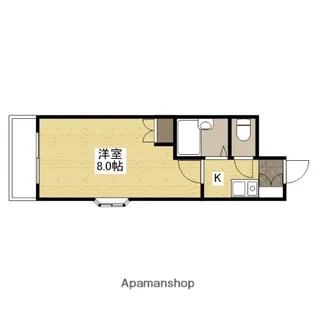 メゾンド長束【1階】の間取り