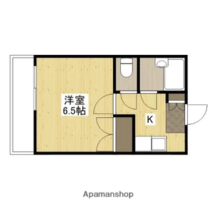 新庄リバービル【3階】の間取り