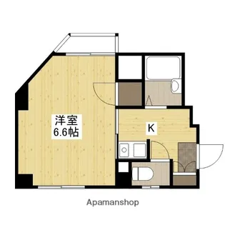 パルコーポ大須【2階】の間取り