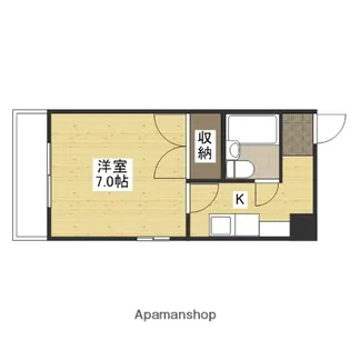 西本ビル【5階】の間取り