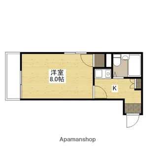 第14やたがいビル【1階】の間取り