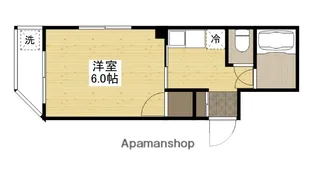 第6ガーデンビル【3階】の間取り