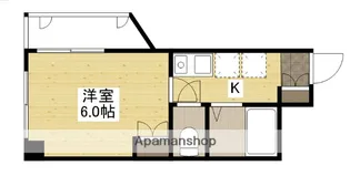 第6ガーデンビル【2階】の間取り