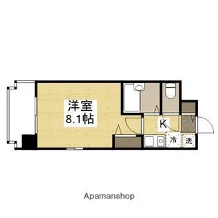 双葉ヒルズ堺町【2階】の間取り