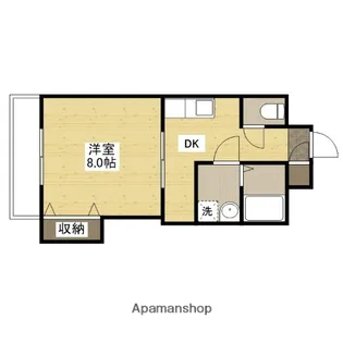 クレセールフルタ【7階】の間取り