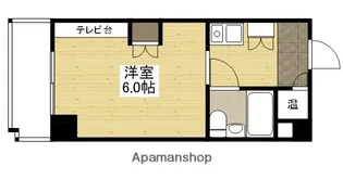 シティコーポ比治山【6階】の間取り