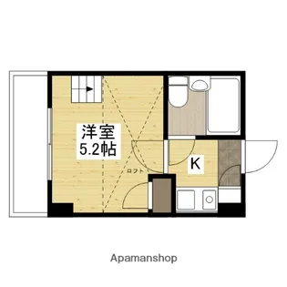 メゾンナカノ【2階】の間取り