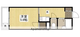 ダイヤレジデンス五日市【3階】の間取り