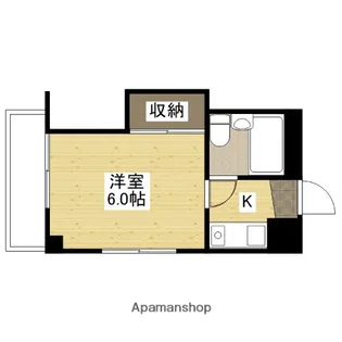 ライブコープ大州【3階】の間取り