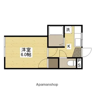 第7平勝荘【1階】の間取り