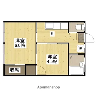 ますもとビル【4階】の間取り