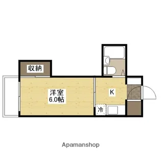 峰ガーデン【3階】の間取り