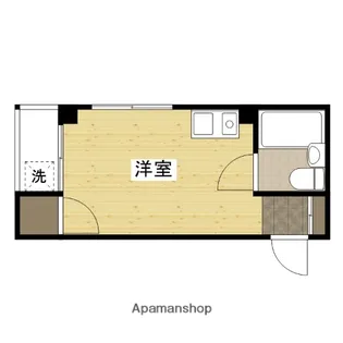 アメニティ西原【4階】の間取り