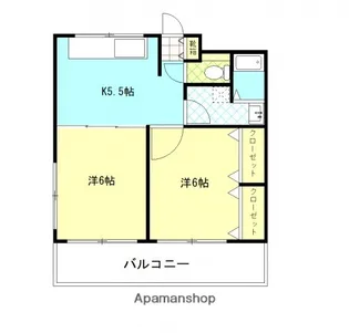 田中ビル【2階】の間取り