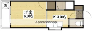 KUBOI曙ビル【4階】の間取り