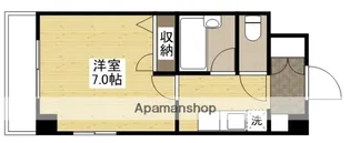シャルマン三篠【5階】の間取り