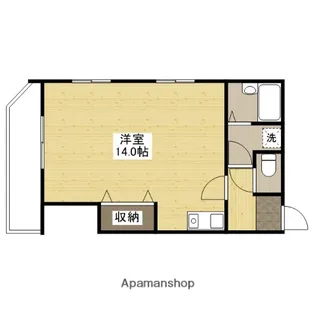 第2坂本ビル【2階】の間取り