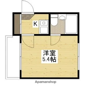 サンローレル平野町【2階】の間取り
