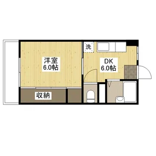 新福島ビル【2階】の間取り