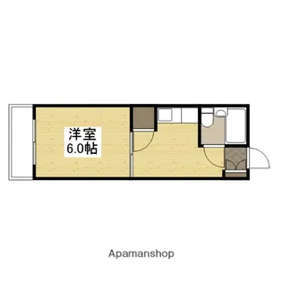 谷岡ビル1号館【2階】の間取り