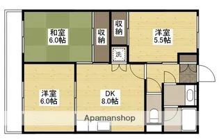 レジデンス増田【3階】の間取り