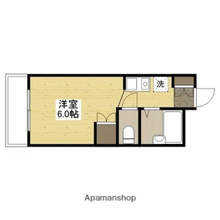 B−RESIDENCE古市(旧 古市シールド)【3階】の間取り