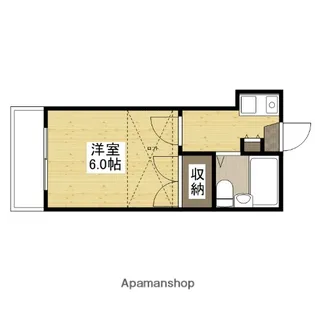 ベストハウス戸坂【1階】の間取り