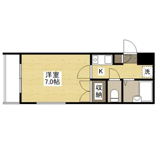 M’S LEA KOUGOMINAMI【3階】の間取り