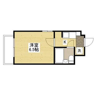 アメニティ可部【5階】の間取り