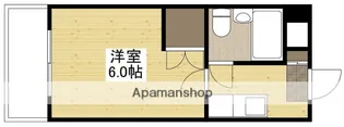第六若宮ビル【401号室】の間取り