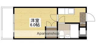第六若宮ビル【3階】の間取り