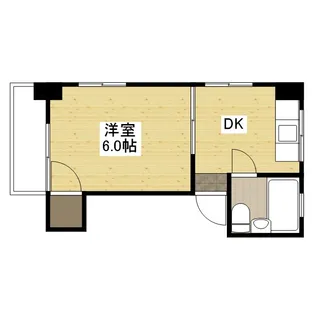 メゾンK&Y【4階】の間取り