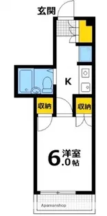 矢賀ビル【5階】の間取り