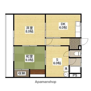 真藤ビル【3階】の間取り