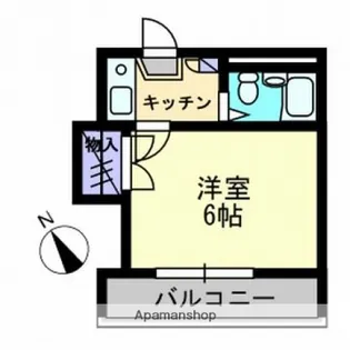 メゾングリーン【2階】の間取り