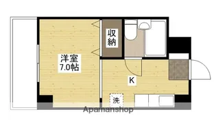 炭本ビル【2階】の間取り
