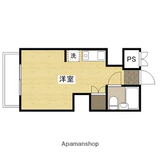 松田ビル【5階】の間取り