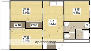 本多第2ビル【3階】の間取り