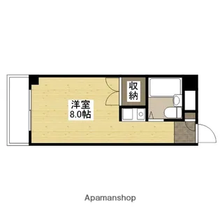 ウイングスSK【1階】の間取り