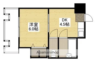 幟ビル【8階】の間取り